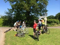Cycling to Hatfield Forest