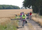 Cycling near Castle Hedingham
