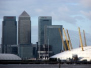 Canary Wharf and the Dome
