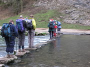 Dovedale stepping stones