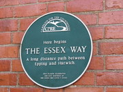 Start of the Essex Way, Epping