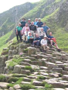 On the Giant's Causeway