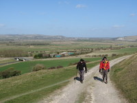 South Downs Way above Southease