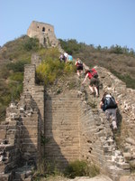 Walking on the Great Wall