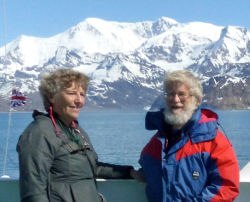 John and Judi in the Antarctic