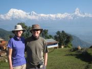 Andrew and Carol in Nepal