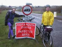 Foot and Mouth warning at Writtle