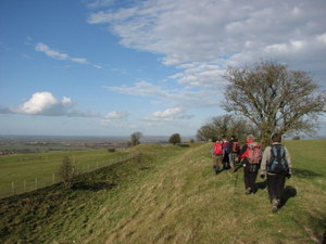 Segsbury Castle on the Ridgeway
