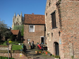 Breakfast at the Friary (Beverley hostel)