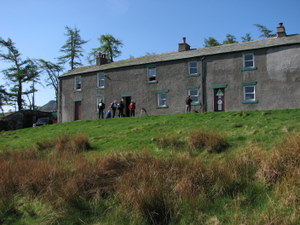 A fine morning at Skiddaw House hostel in the Lake District