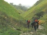 Wet walk in Cavedale