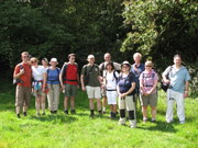 On Chrishall Common at the summit of Essex