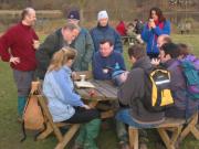 Tea stop in Hatfield Forest