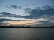 Dusk over Hanningfield Reservoir