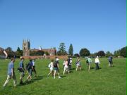 Walking at Long Melford