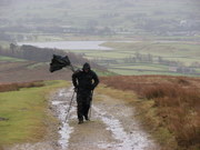 Colin suffers umbrella failure