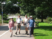 Walking by the river in Chelmsford