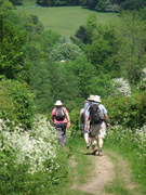 Walking near Ightham Mote, Kent