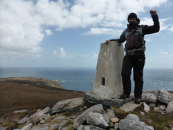 Bhein Mhor, highest point on Islay
