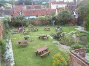 Saffron Walden hostel garden