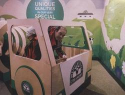 Cynthia's photo of Jonathan at the Wensleydale Creamery