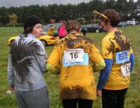 Roz and friends after going the Whole Hog