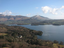 Hawse End and Derwent Water