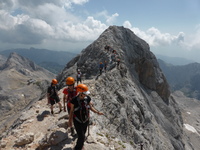 Climbing Triglav, Slovenia